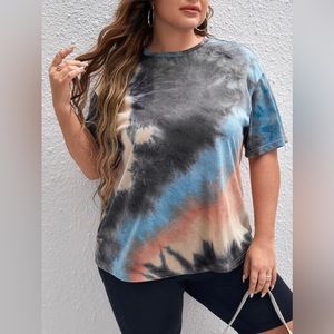 Shein tie dye top